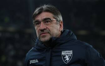TURIN, ITALY - FEBRUARY 28: Torino FC head coach Ivan Juric looks on during the Serie A match between Juventus and Torino FC at Allianz Stadium on February 28, 2023 in Turin, . (Photo by Emilio Andreoli/Getty Images)