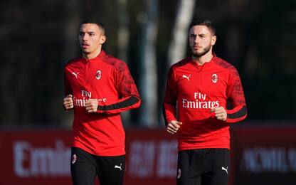 Bennacer e Calabria in gruppo: tutti disponibili