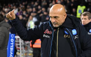 Napoli's coach Luciano Spalletti reacts during the Italian Serie A soccer match US Salernitana vs SSC Napoli at the Arechi stadium in Salerno, Italy, 21 January 2023.
ANSA/MASSIMO PICA