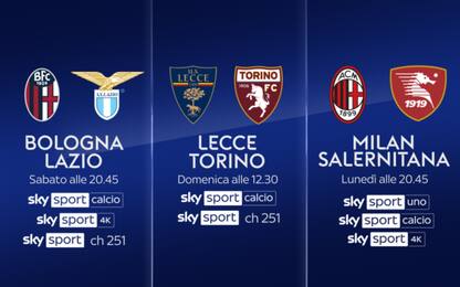 Il calendario della 26^ giornata di Serie A