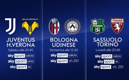Il calendario della 28^ giornata di Serie A