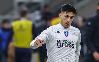 Fabiano Parisi of Empoli FC in action during Serie A 2022/23 football match between FC Internazionale and Empoli FC at Giuseppe Meazza Stadium, Milan, Italy on January 23, 2023