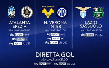 Il calendario della 33^ giornata di Serie A