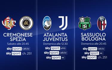 Il calendario della 34^ giornata di Serie A
