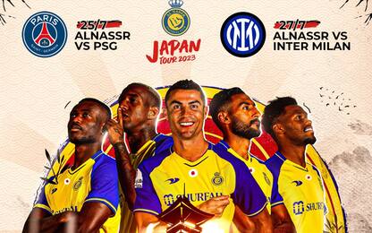 L'Inter in tour in Giappone: sfiderà il Psg e CR7