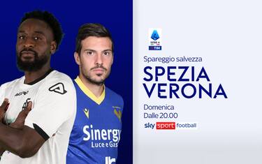 Dove vedere Spezia-Verona in tv