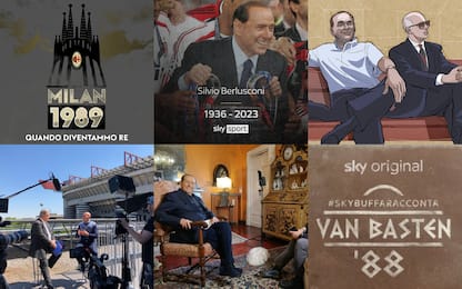 Addio a Berlusconi, la programmazione di Sky Sport
