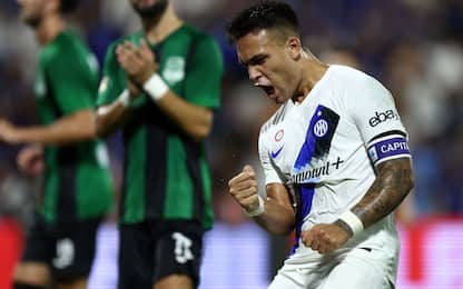 L'Inter rimonta con Lautaro: 4-2 all'Egnatia