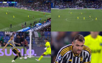 La fotosequenza dell'autogol di Gatti