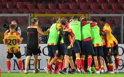 Lecce da record: mai così bene in Serie A