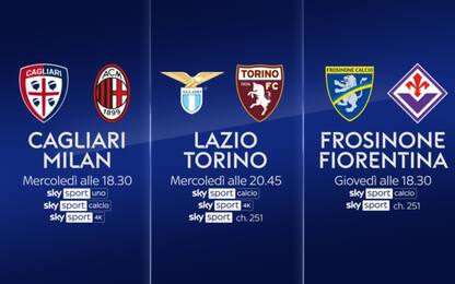 Il calendario della 6^ giornata di Serie A