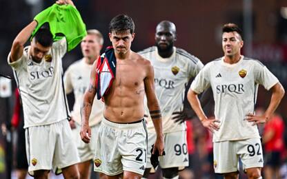 Roma, 5 punti in 6 partite: non succedeva dal 2010