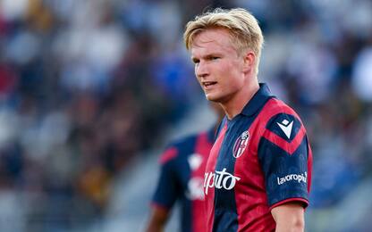 Il Bologna perde Kristiansen: fuori 3 settimane