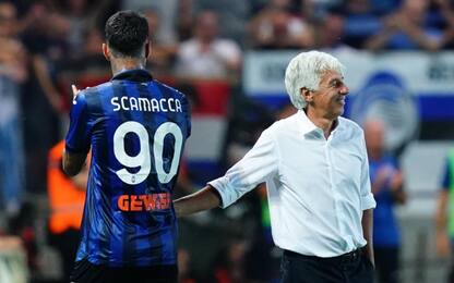 Girone vinto e Scamacca-gol, Gasperini sorride