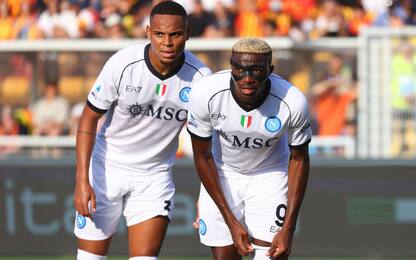 Napoli-Inter: Osimhen dal 1', Natan terzino