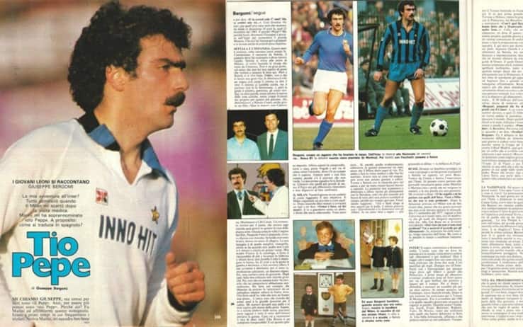 Articolo su Bergomi del 1982 sul 'Guerin Sportivo'