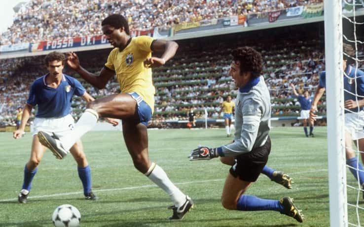 Italia-Brasile '82: Bergomi, Serginho e Zoff