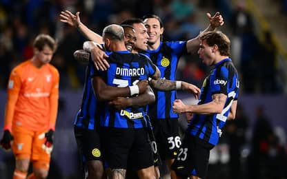 Inter in finale col Napoli: Lazio battuta 3-0