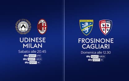 Il calendario della 21^ giornata di Serie A