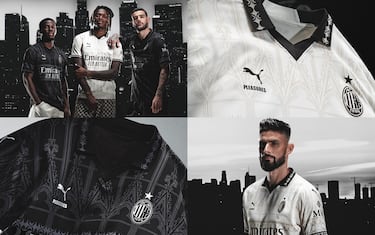 Milan, ecco la 4^ maglia: versione nera e bianca