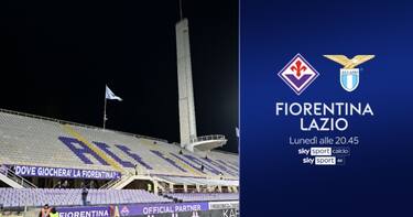 Dove vedere Fiorentina-Lazio in tv