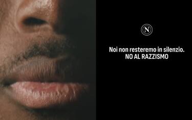 Napoli: "C'è l'occasione per dire no al razzismo"