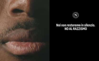 Napoli: "No al razzismo, non staremo in silenzio"