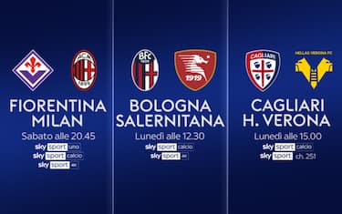 Il calendario della 30^ giornata di Serie A
