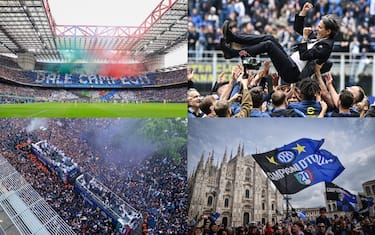 L'Inter celebra lo scudetto: le foto della festa