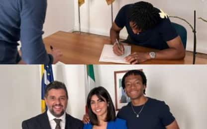 Cuadrado diventa cittadino italiano: "Grazie"