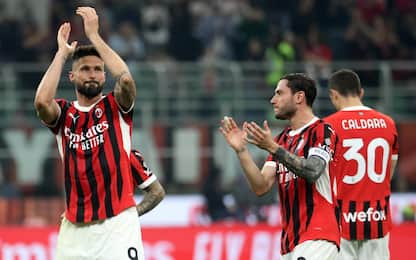 Giroud lascia col gol: i voti di Milan-Salernitana