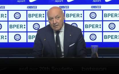 Marotta LIVE: "Inzaghi ha rinnovato fino al 2026"