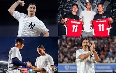 Ibra show, primo lancio alla partita degli Yankees