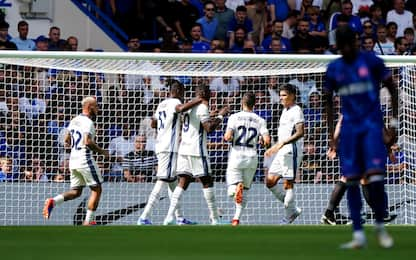 Thuram-gol, poi il pari al 90': Chelsea-Inter 1-1