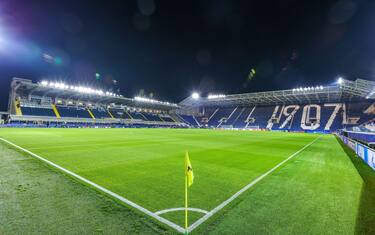 Bergamo, Italy. 02nd Nov, 2021. Bergamo, Italy, November 2, 2021, General view of the Gewiss Stadium ahead of the UEFA Champions League, Group F football match between Atalanta BC and Manchester United on November 2, 2021 at Gewiss Stadium in Bergamo, Italy - Photo: Nigel Keene/DPPI/LiveMedia Credit: Independent Photo Agency/Alamy Live News