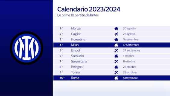 Inter - #InterFans, ecco il nostro calendario per la Serie A TIM 16/17. Ci  vediamo a San Siro, forza Inter! ⚫️󾰵 󾮜    #InteristaDentro