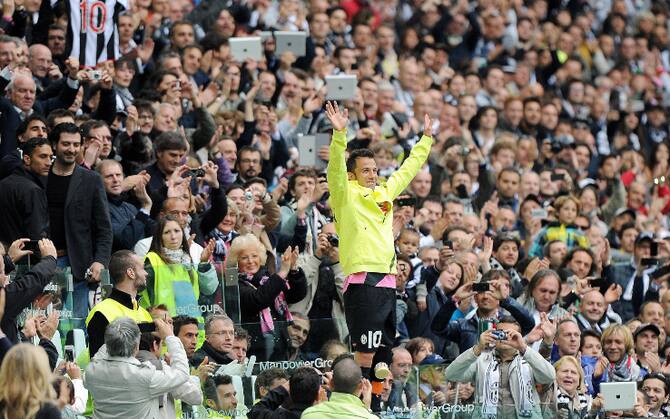 Del Piero Juve, 10 anni fa l'addio: le foto dell'ultima ...