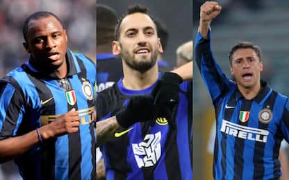 10 ex milanisti da scudetto con l'Inter