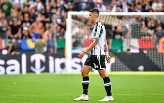 Udinese's Nehuen Perez reacts during the italian soccer Serie A match Udinese Calcio vs US Salernitana at the Friuli - Dacia Arena stadium in Udine, Italy, 20 August 2022.ANSA/ETTORE GRIFFONI