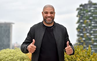 MILAN, ITALY - APRIL 20: Legend Adriano Leite Ribeiro poses for a picture at FC Internazionale headquarters on April 20, 2022 in Milan, Italy. (Photo by Mattia Pistoia - Inter/Inter via Getty Images)