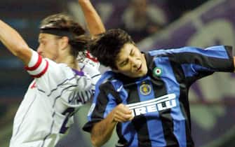©Marco Lussoso/LaPresse25-09-2005 MilanoSport CalcioInter Fiorentina Campionato Serie A 2005 2006Nella foto: Cruz Julio