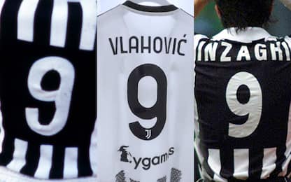 Vlahovic cambia maglia: tutti i '9' della Juventus