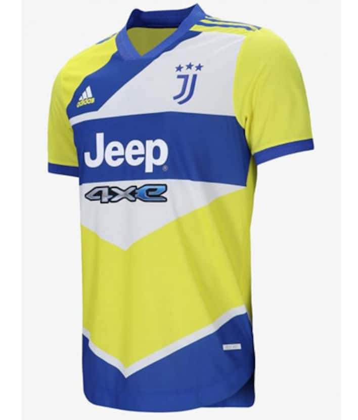 Juventus La Terza Maglia 2021 2022 è Blu Bianca E Gialla Foto Sky