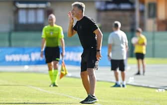 Marco Baroni coach of Lecce during the friendly football match Pre season friendly match - Lecce vs Bochum on July 13, 2022 at the Reiffeisen Arena in Bressanone, Italy (Photo by Alessio Tarpini/LiveMedia/NurPhoto via Getty Images)