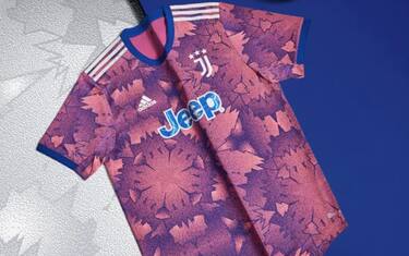 La Juve in rosa e blu: ufficiale la terza maglia
