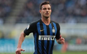 MILAN, ITALY - MARCH 10:  Cedric Soares of FC Internazionale looks on during the Serie A match between FC Internazionale and SPAL at Stadio Giuseppe Meazza on March 10, 2019 in Milan, Italy.  (Photo by Emilio Andreoli/Getty Images)