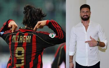 Giroud sfida il tabù della maglia numero 9