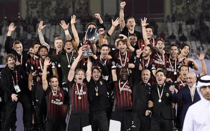 Nel 2016 l'ultima Supercoppa del Milan: chi c'era?