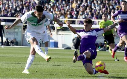 Fiorentina-Sassuolo 2-2 HIGHLIGHTS