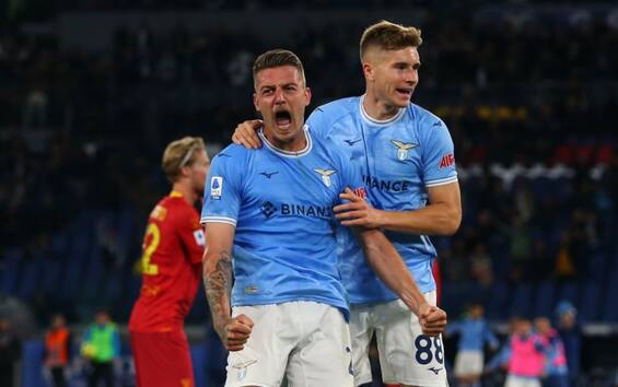 LazioLecce 22, gol e highlights Milinkovic salva la Lazio al 94